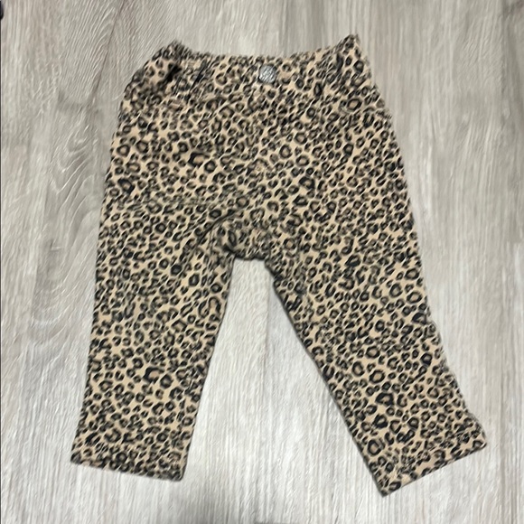 4/$30 Place Leopard Print Kids Jeans 9-12M - Picture 1 of 1